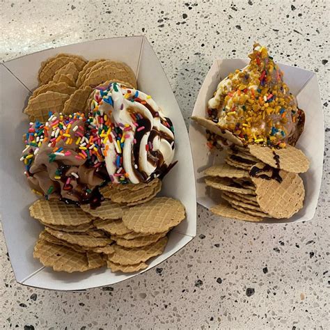 Ice cream nachos near me - If you want to try some ice cream or nachos for yourself, you can pay a visit to Taylor Made at 8 East Main Street in Butler. They are open on Tuesday - Saturday from 12 p.m. to 9 p.m.
